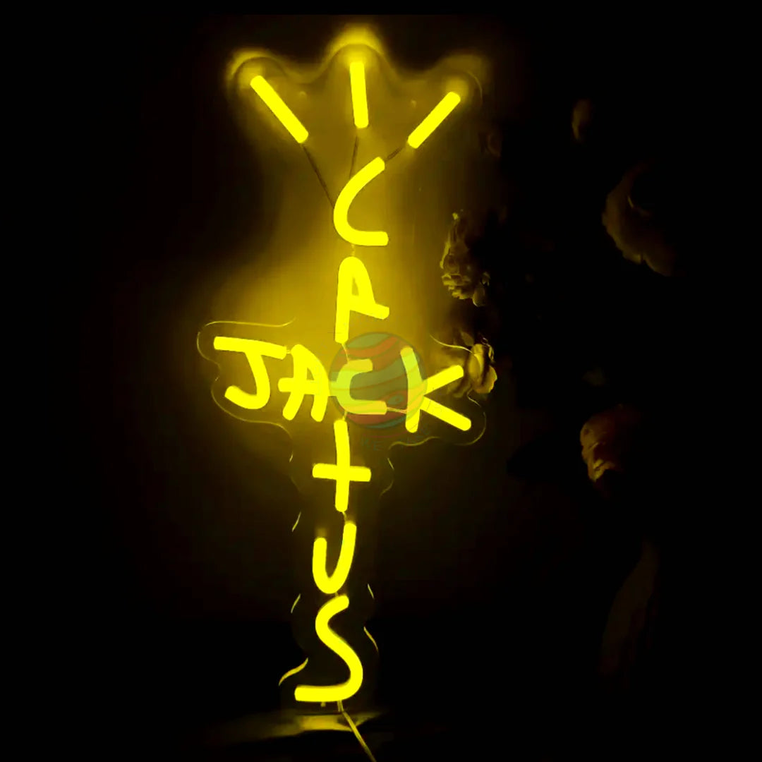 Cactus Jack LED Neon Sign (40cm x 20cm)