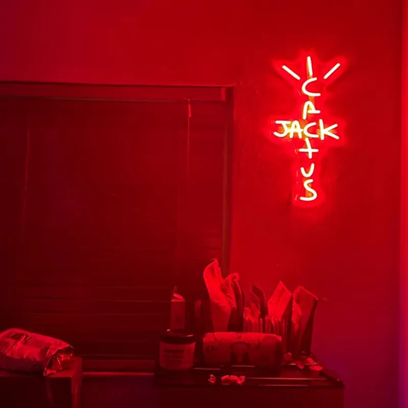 Cactus Jack LED Neon Sign (40cm x 20cm)