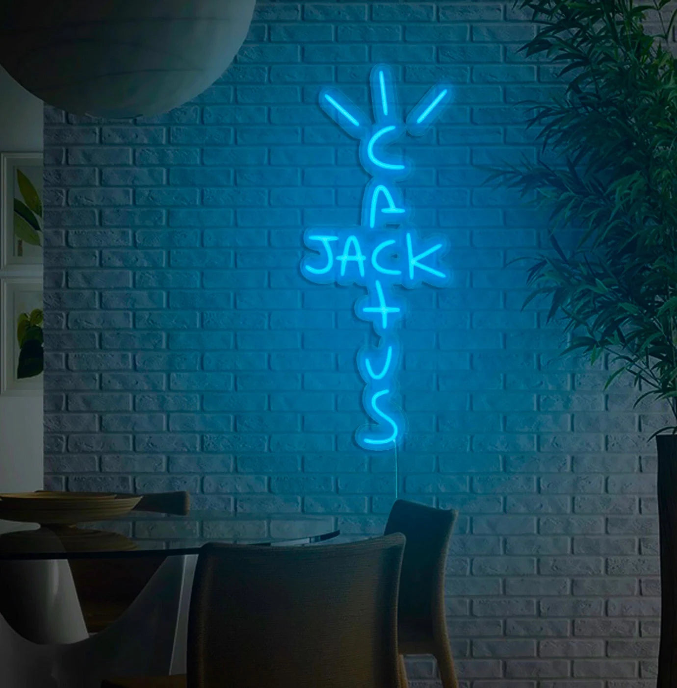 Cactus Jack LED Neon Sign (40cm x 20cm)